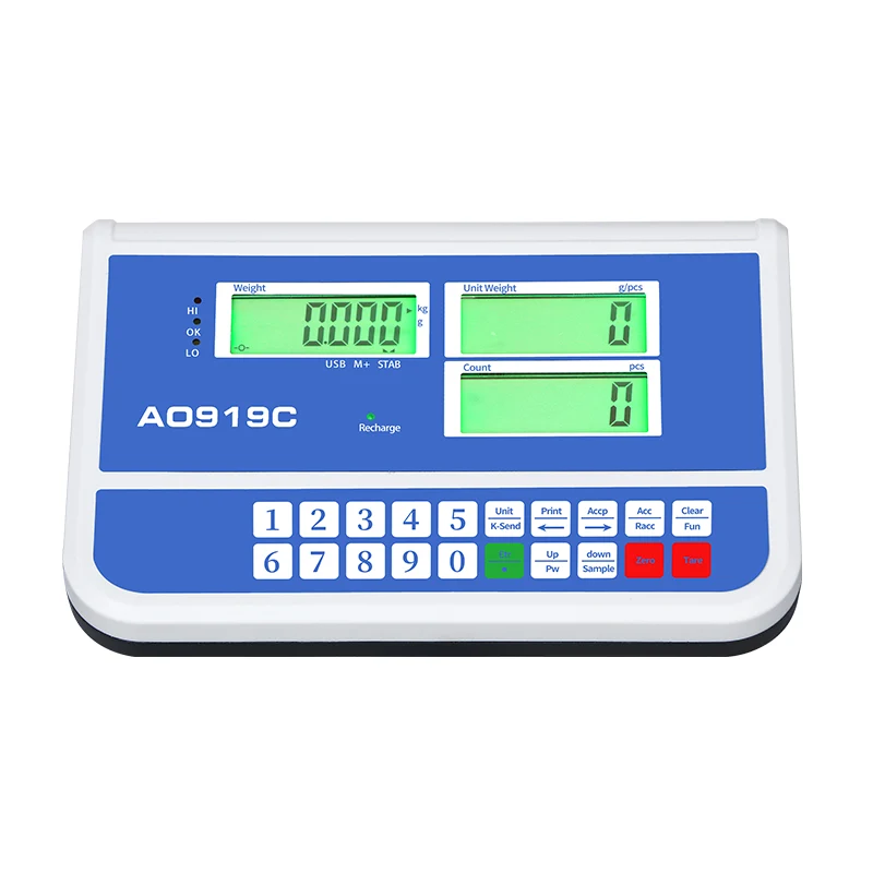 Instrumento electrónico de conteo de pesaje