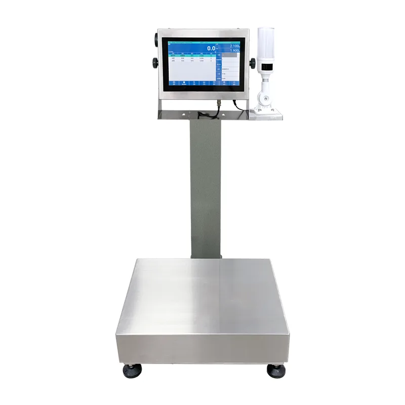 Sistema inteligente de pesaje de fórmulas y gestión automática de lotes