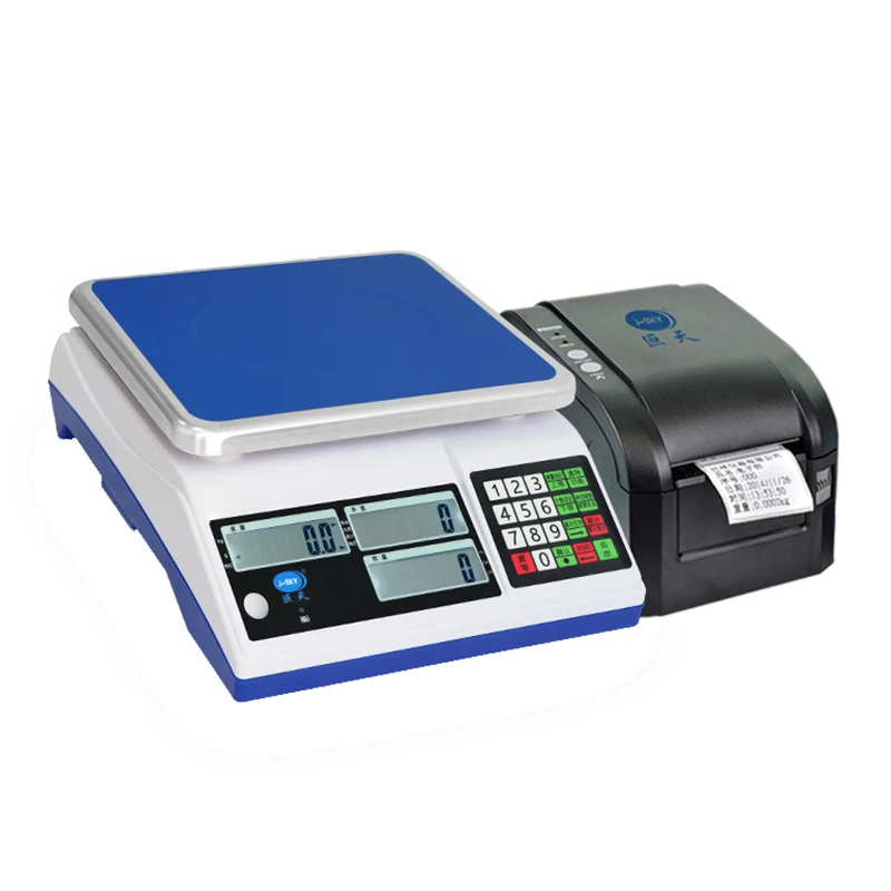 Báscula de mesa electrónica multifunción