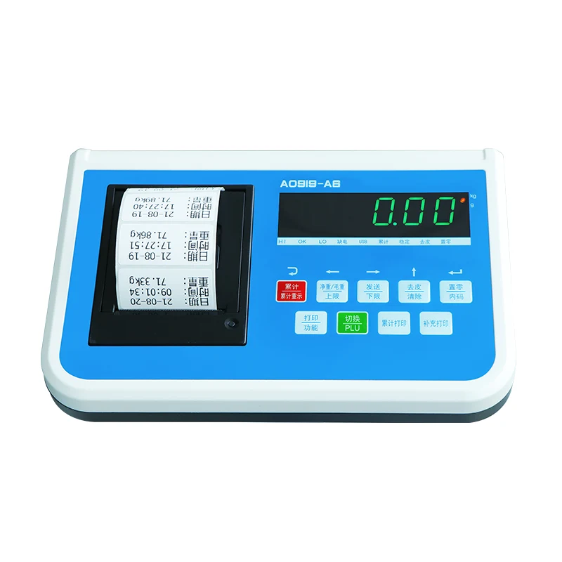 Instrumento de impresión de pesaje electrónico